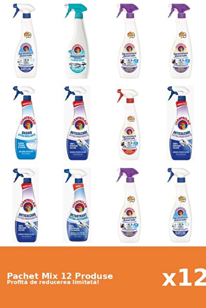 Chanteclair Set 12 Mix Chanteclair: 7 Degresant, 5 Anticalcar