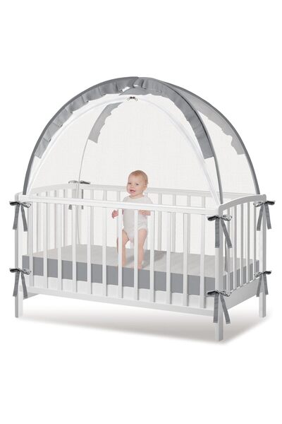 Arabest Crib Tent,Baby Safety Net,Stop Climbing Out,Durable Breathable Net,Do...