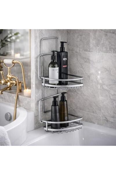 Generic Luxury Modern Two-Tier Hanging Bathroom Organizer