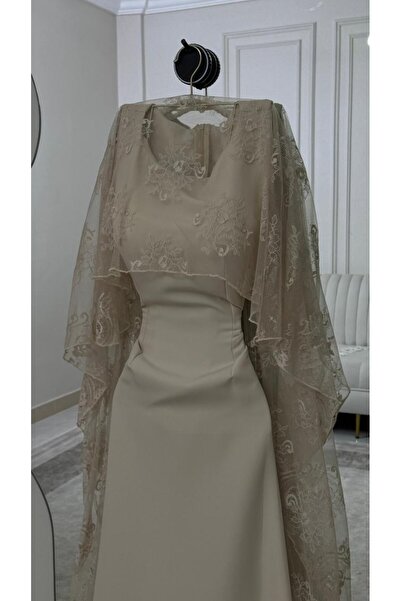 Rovanafashion Fuchsia organza dress