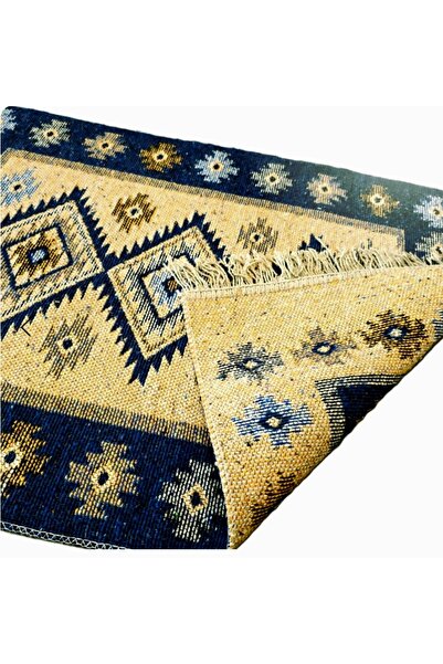 OMS Set of 4 double-sided rugs green B 60 x 90 cm