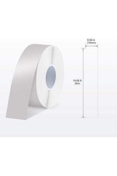 SUPVAN Label Maker Tape E10 Adapted Label Print Paper Refill Size 2 Packs Con...