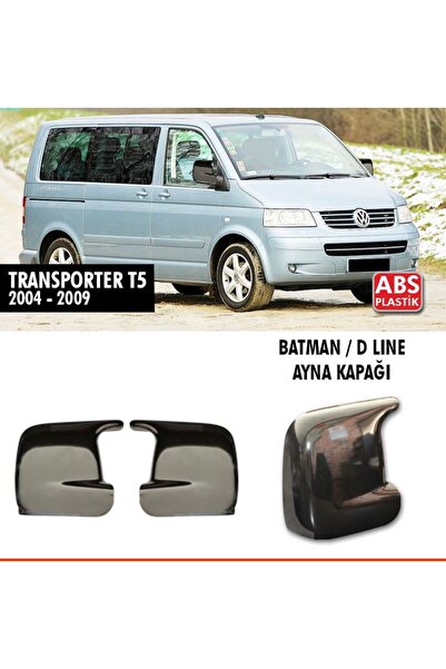 Tuning Vadisi Transporter T5 Batman Yarasa Ayna Kapağı Piano Black / 2004 - 2009