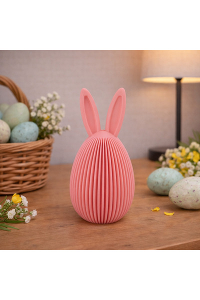 Sani Φιγούρα Sani, Αυγό με αυτιά 64 Χ 64 Χ 140 mm, Ροζ