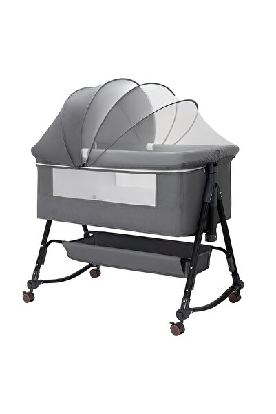FADAKWALT Portable Bedside Bassinet for Newborn/Infant – 3-in-1 All Mesh Design