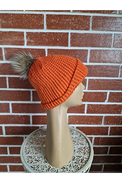 Hobi Kafe Hand Knitted Women's Beret