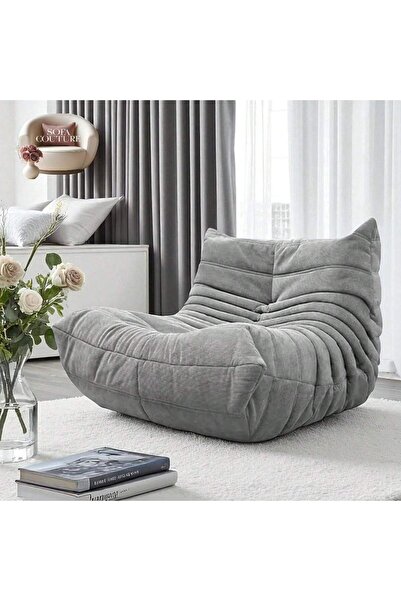 Mtanvxay Compressible Fireplaceside Leisure Chair High-Resilience Foam Beanba...