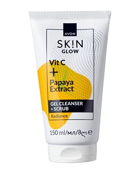 AVON Cleansing gel and scrub for brightness