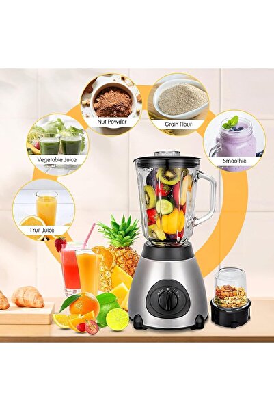 Generic Blender, Juicer, Smoothies 1.5L, Multi-Function 1200-watt