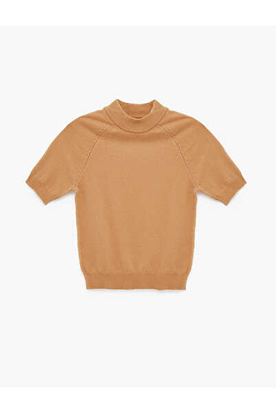 Koton Turtleneck Short Sleeve Knitwear Sweater