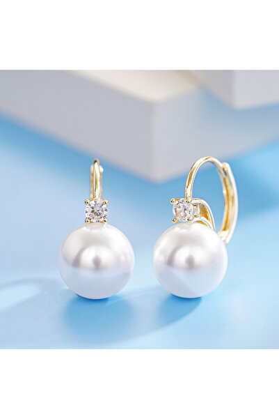 Choice1 E3414 Huitan Aesthetic Imitation Pearl Women Drop Earrings Trendy Acc...
