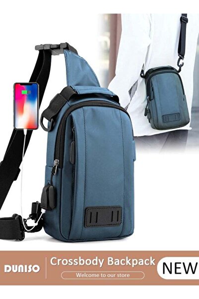 DOMEET Crossbody Backpack, Lightweight Shoulder Bag,Men Women Adjustable Stra...