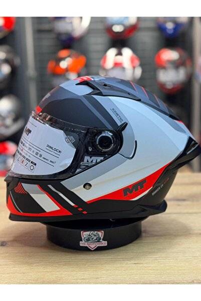 MT Helmets Kask mt Braker Sv Inceptıon B5 Mat Kırmızı