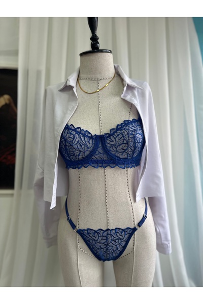 Miracle Mira Amour Dantel Detaylı Balenli Sütyen Takımı