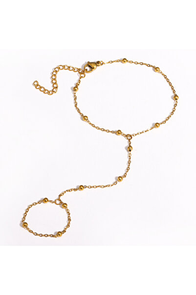 Choice أساور نسائية بتصميم بسيط من الفولاذ المقاوم للصدأ، بسلسلة رفيعة متصلة،...