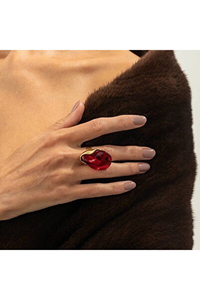 Choice1 Color 2 Salircon New Vintage Amber Color Acrylic Resin Rings for Wome...