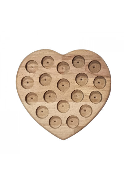 MAGIC DROPS Handmade beech wood holder for 19 essential oils 5 ml - I Love My...