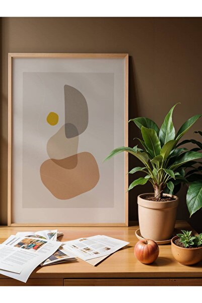 fuart.co Üç Taş Bohem Poster, Modern Poster, Duvar Posteri, Çerçevesiz Poster