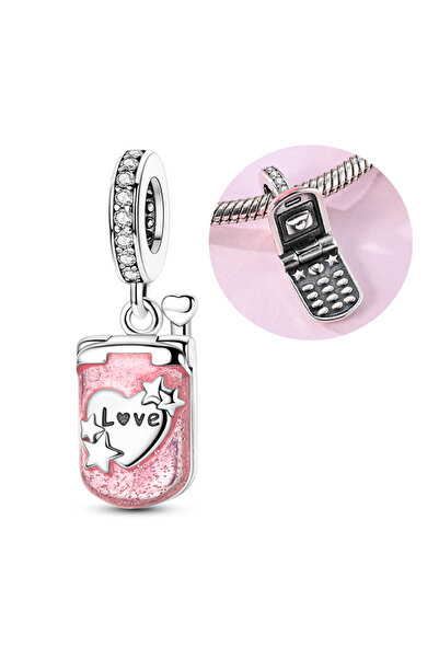 choice2 KTC1999 تعليقات فضية أصلية عيار 925 على شكل دمى ماتريوشكا قابلة للفتح...