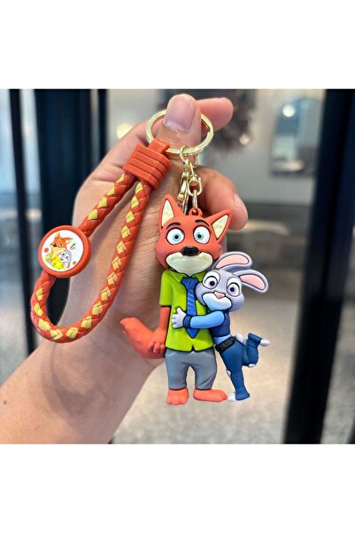 Choice قطعة واحدة KC4404 دمية أنمي زوتوبيا 2 لطيفة من مادة PVC، سلسلة مفاتيح ...