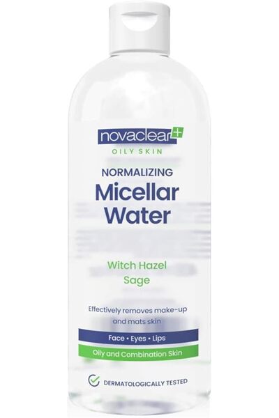 Novaclear ماء ميسيلار لعلاج حب الشباب - 400 مل