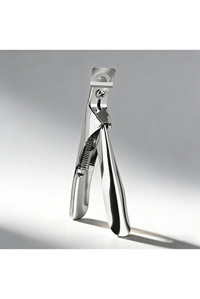 Choice Silver Fake Nail Cutter Type U Word False Tips Professional Nail Clipp...
