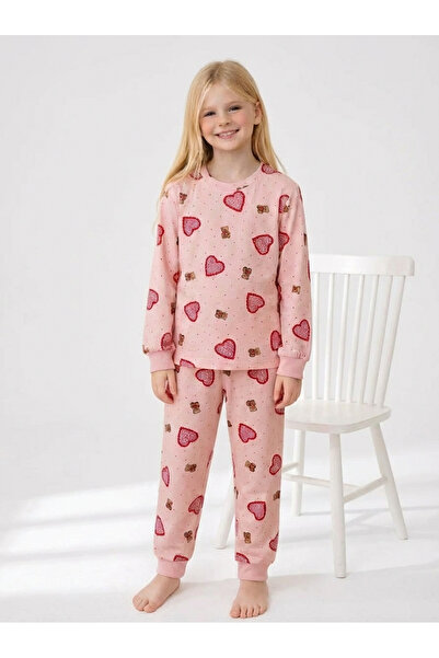 Krazber Σετ για κορίτσια Βαμβακερό μακρυμάνικο ελαστικό κάτω και επάνω μέρος