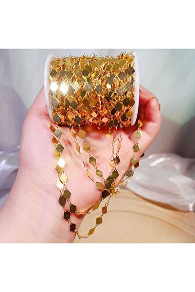 Choice 2Meters Gold Color 0.5Meter 1Meter 2Meters Geometric Rhombus Copper Ch...