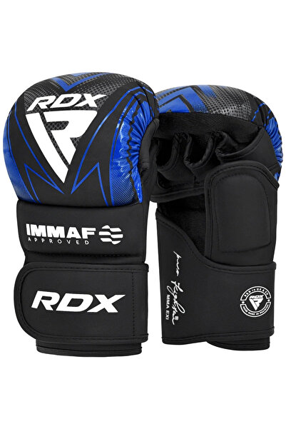 RDX GRAPPLING SHOOTER GLOVES IMMAF, Blue, S