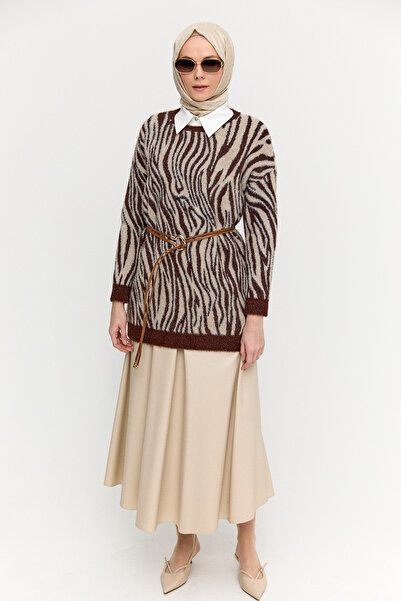 Setrms Desenli Triko Tunik