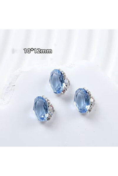 Choice 12 قطعة من أحجار الراين الكريستالية ثلاثية الأبعاد الشفافة على شكل بيض...