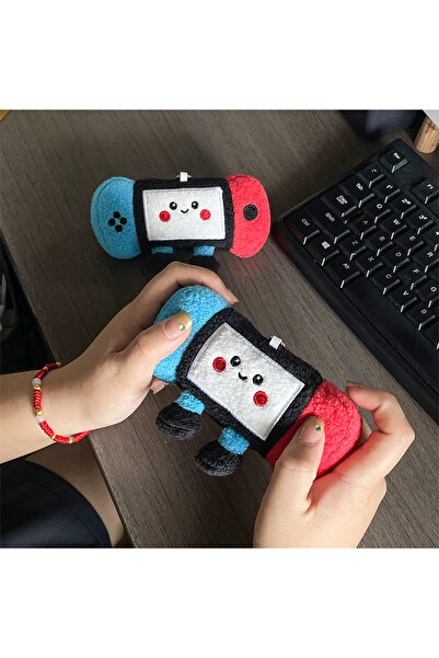 Choice A ZAKOL Cute Funny Game Console Plush Doll Stuffed Toys Keychain Kawai...