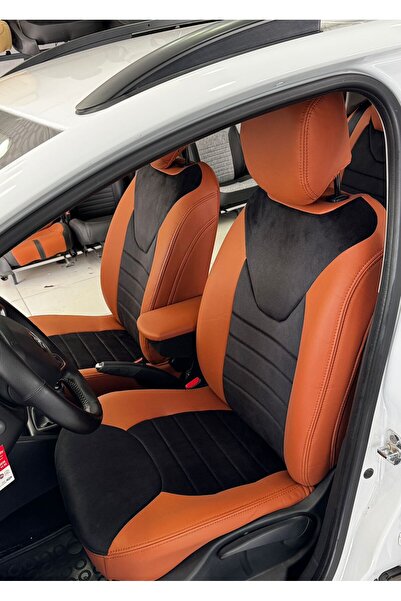 AKINCI غطاء مقعد السيارة الخلفي 2+1 لسيارة كليو 4