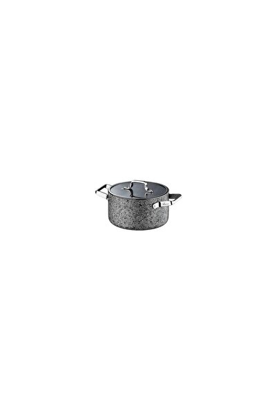 Brioni Stone-Age 6 Parça Çizilmez Yanmaz Yapışmaz İndüksiyonlu Midi Tencere Seti 16 cm,18 cm, 20 cm