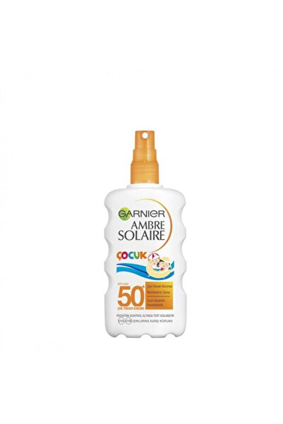 Garnier Ambre Solaire Çocuk Güneş Koruyucu Sprey SPF50+ 200 ml