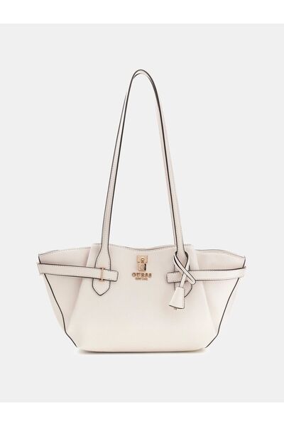 Guess حقيبة كتف من خشب السافيانو من يسبا