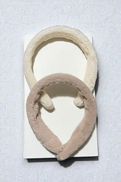 VERA HOUSE تاج تيدي من الفرو الناعم - تاج شتوي من الفرو الناعم للنساء، طقم من...