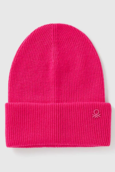 United Colors of Benetton Beretă pentru bărbați, galben melanj, amestec de lâ...