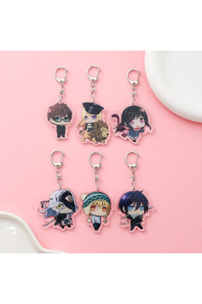 Choice 5 cm 1 6PCS Anime Characters Noragami Trendy Acrylic Keychain Accessor...