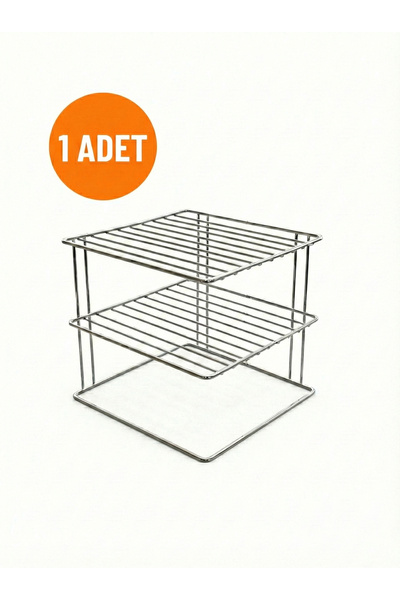 Tidy Home 3 katlı Tabaklık Dolap içi Düzenleyici Organizer Tezgah Banyo Tabak...