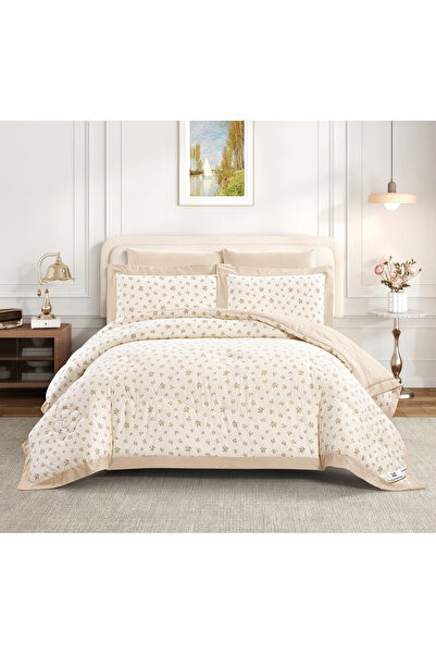 Doona 6Pcs King Comforter Set – Fits 200×200cm Bed Reversible Printed with So...