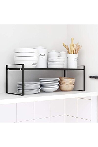 Arabest Rack Expandable Countertop Heavy Duty Microwave Shelf 2-Tier Metal St...