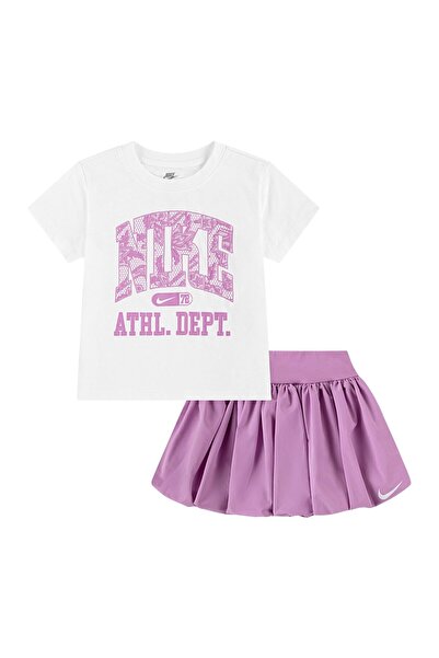 Nike Pink Nkg Lace It up Scooter Set Kids T-Shirt