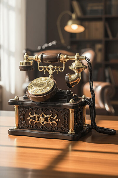 TAKIŞTIR Dekoratif Telefon Müzik Kutusu