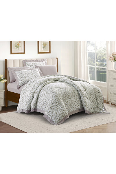 Doona 6Pcs King Comforter Set – Fits 200×200cm Bed Reversible Printed with So...