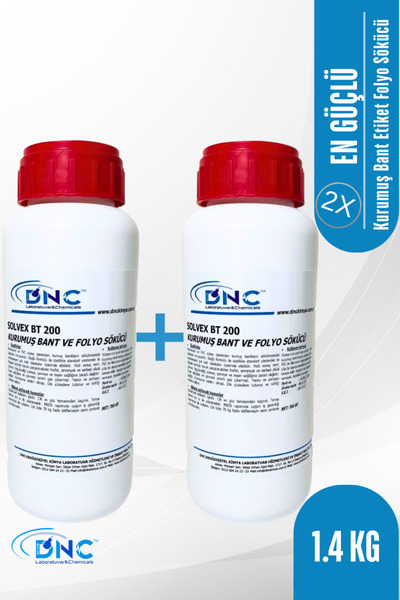 DNC Kurumuş Pimapen Bant Sökücü Solvex BT 200- 700gr İkili