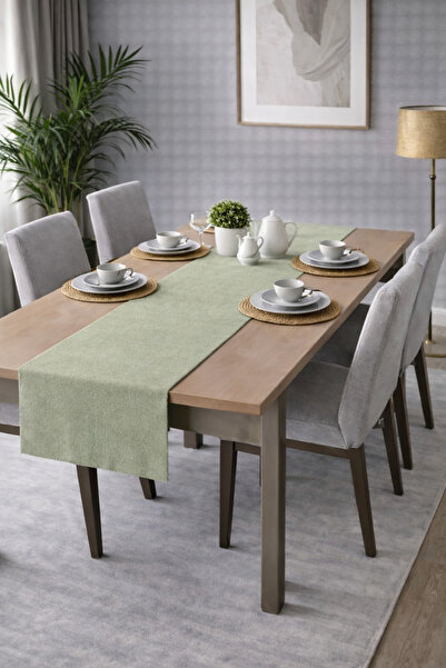 PerdeYap1980 سجادة من سلسلة آيدا ذات ملمس مخملي باللون الأخضر المائي مقاس 40 ...