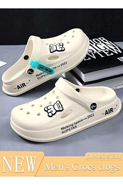 DOMEET Crocs clogs Sandals Bath Slippers Quick Drying Slide Sandal Non-Slip S...