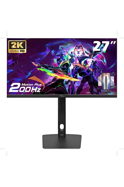 SPEARPC Spear SM27IPS200 QHD Gaming Monitor, 27 Inch IPS, 2K 2560x1440, 200Hz...