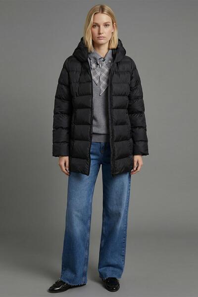 Journey Uzun-Kapişonlu Mont